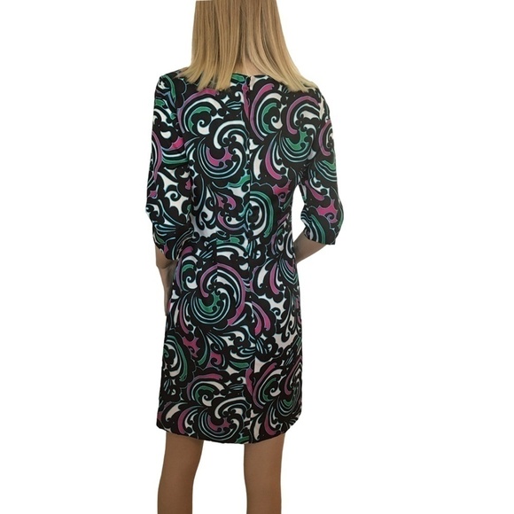 PRETTY Dress Enlarged Paisley Print Banana Republic - Picture 7 of 11